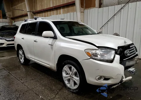 2008 Toyota Highlander Limited из США, поврежденный, VIN JTEES42A582060767